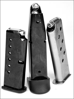 small-caliber pistol magazines