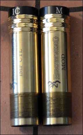 interchangeable choke tubes