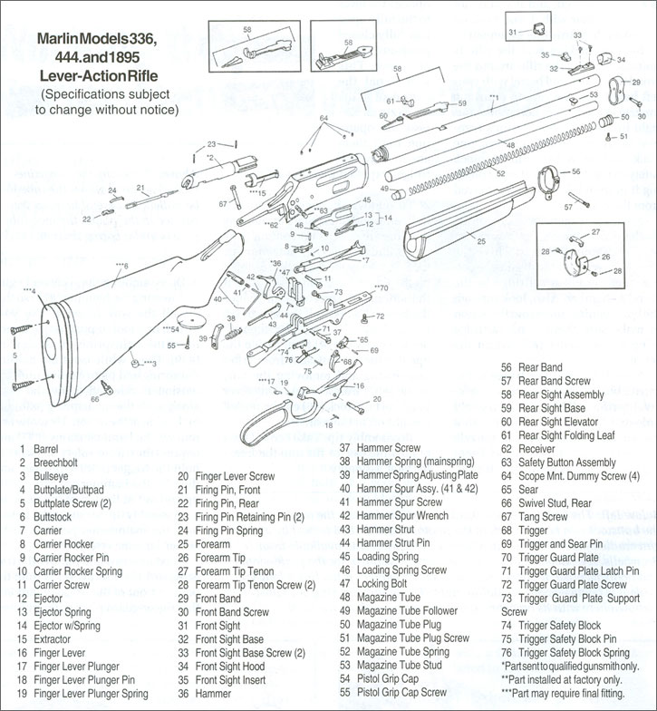 marlin model 336 disassembly