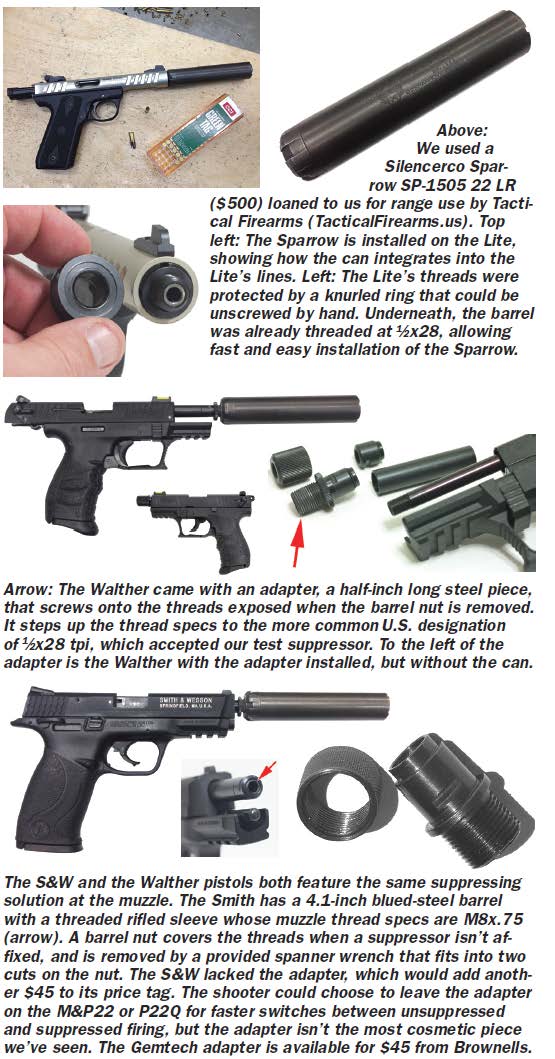 suppressor pistols