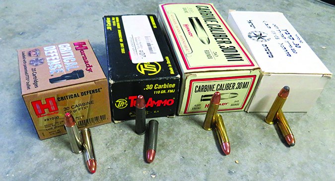 m1 carbine test ammunition