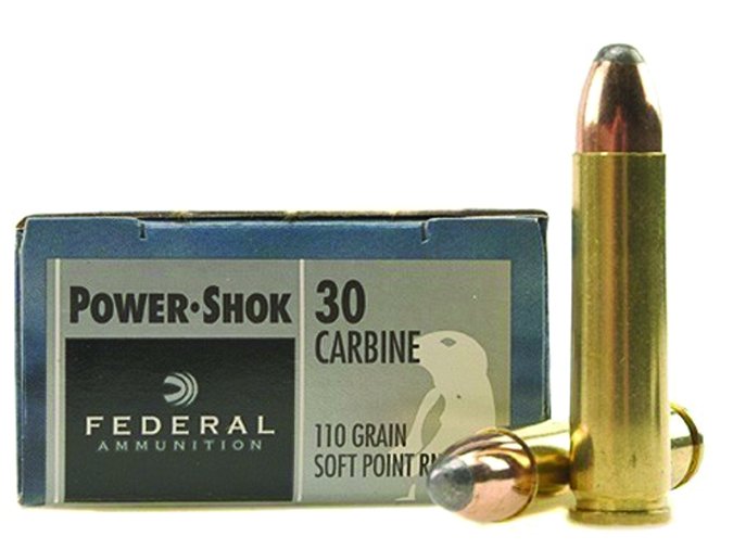 Federal Power-Shok 110-Grain Soft Point Round Nose 30CA