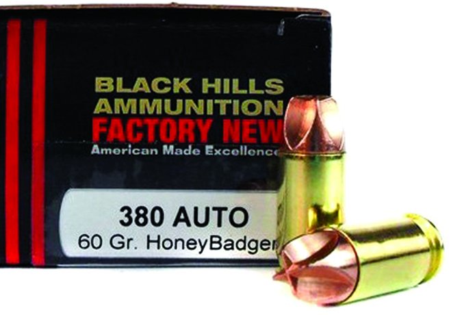 Black Hills 60-grain HoneyBadger