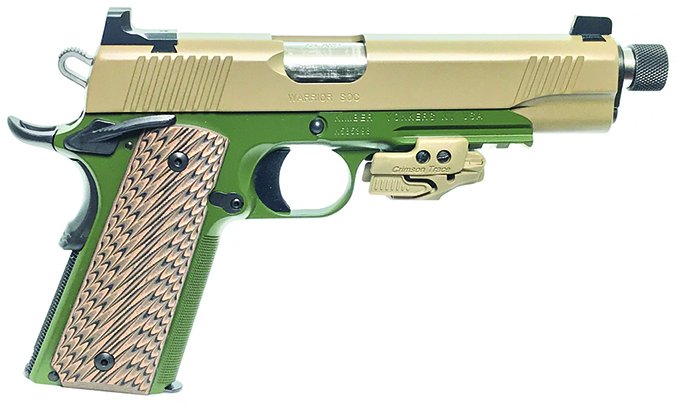 Kimber America 1911 Warrior SOC 3000253 TFS with Crimson Trace Rail Master Laser Sight 45 ACP