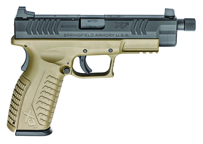 Springfield XD(M) 4.5 XDMT9459FDEHCE Threaded Barrel 9mm