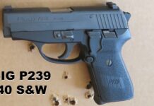 SIG P239 40 S&W Pistol Follow-Up Test