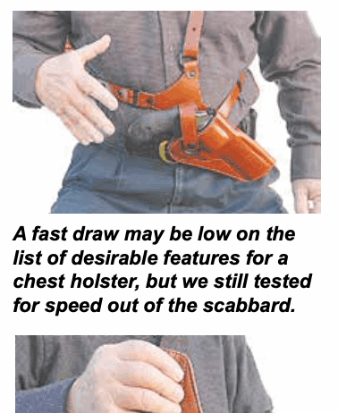 We Compare Nine Chest Holsters For Outdoors and Tactical Use