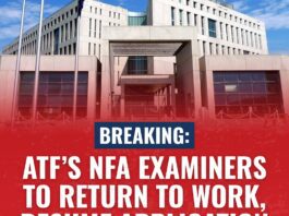ATF Recalls NFA Examiners to Work During Shutdown